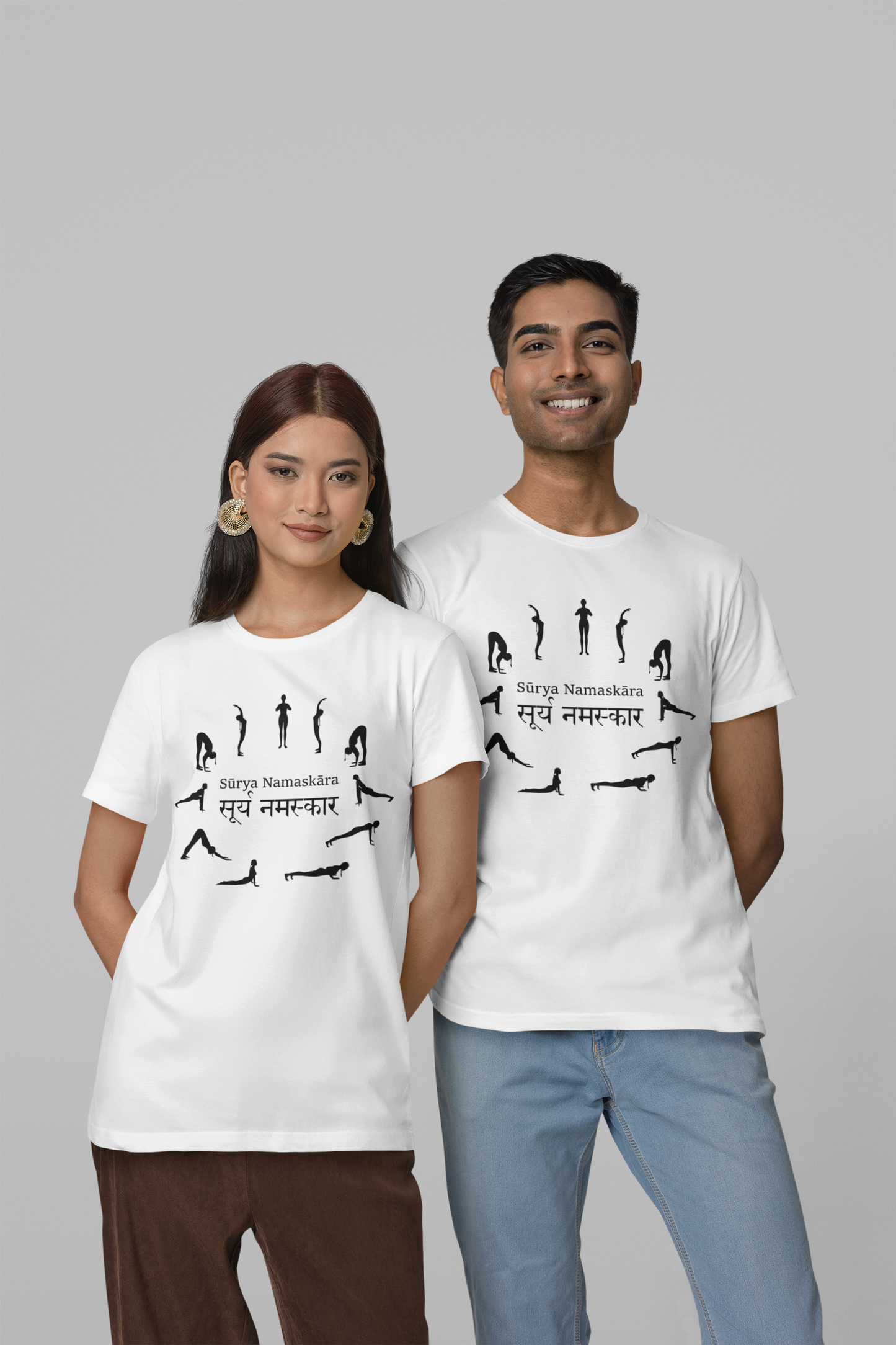 HigherBlanks Premium T-Shirt, Surya Namaskara
