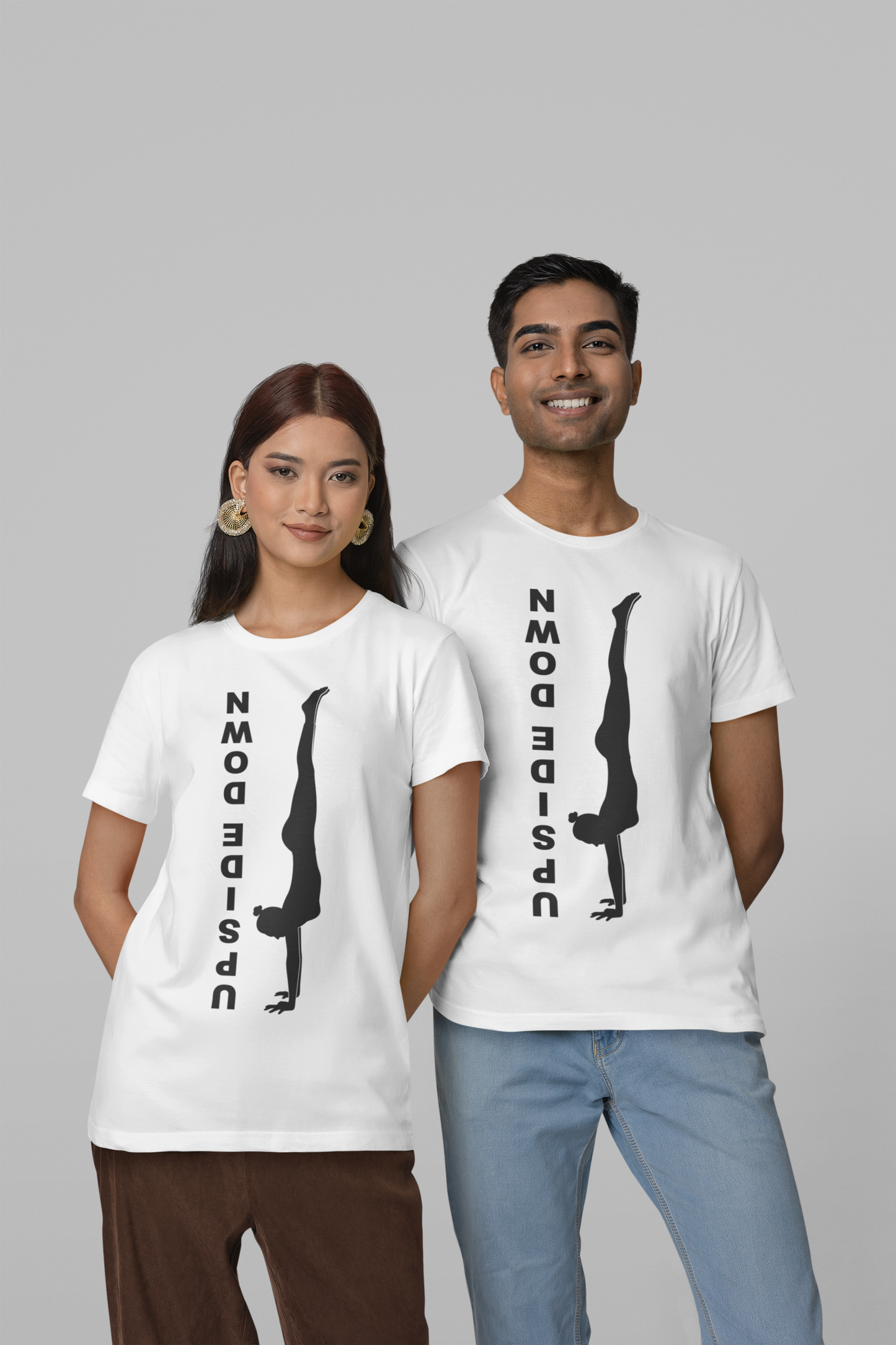 HigherBlanks Premium T-Shirt, Upside down