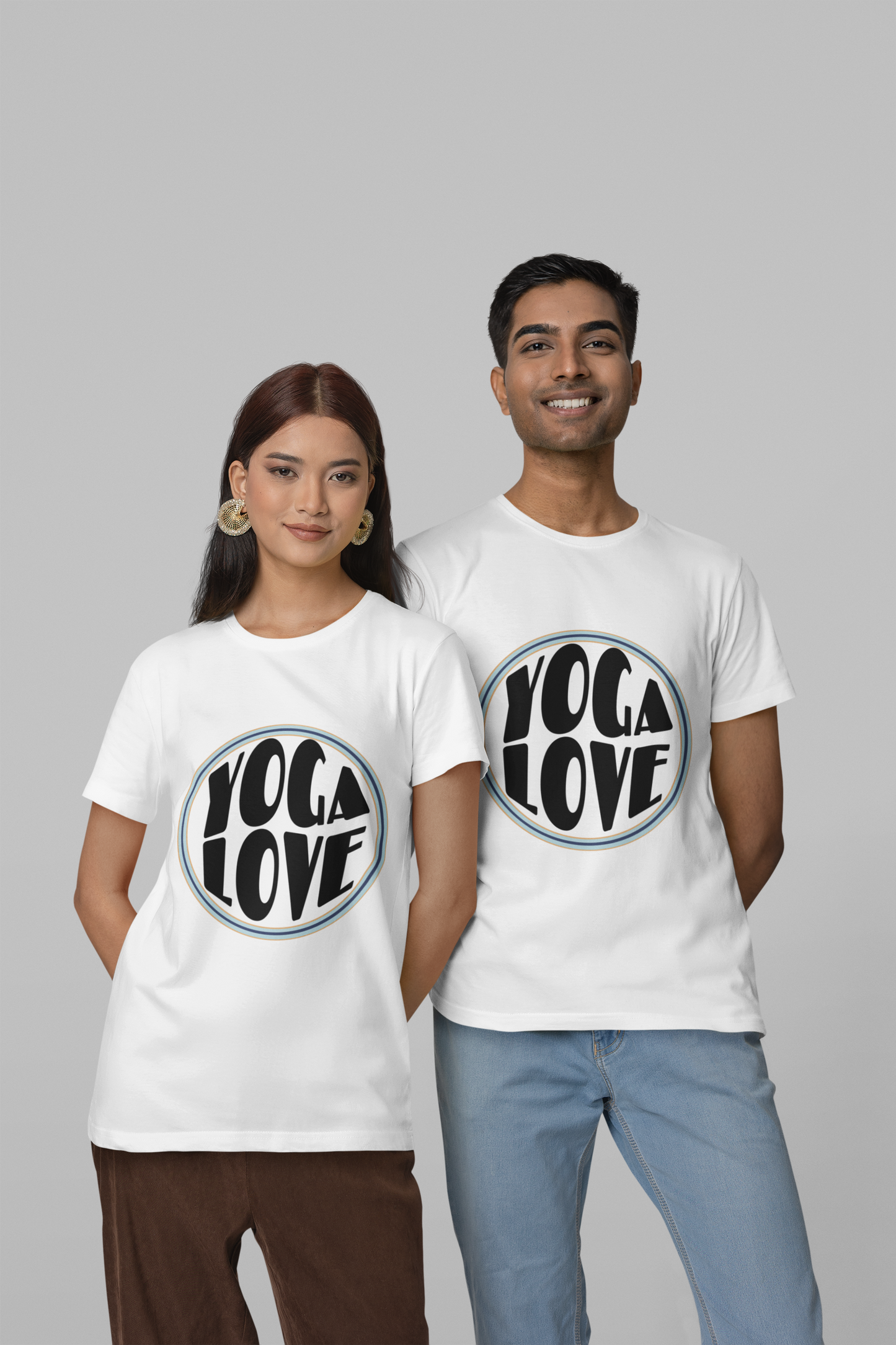 HigherBlanks Premium T-Shirt, Yoga Love