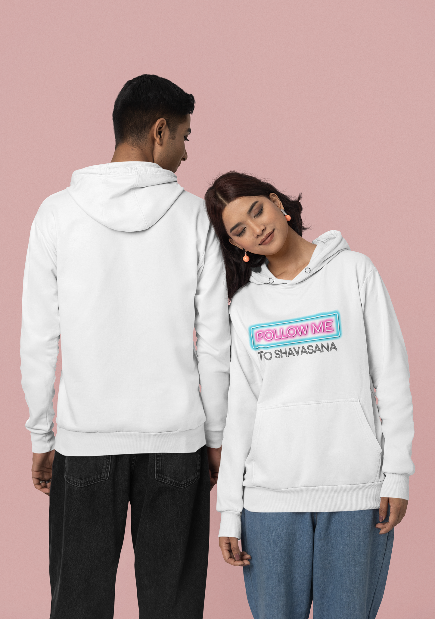 HigherBlanks Premium Hoodie, Follow me