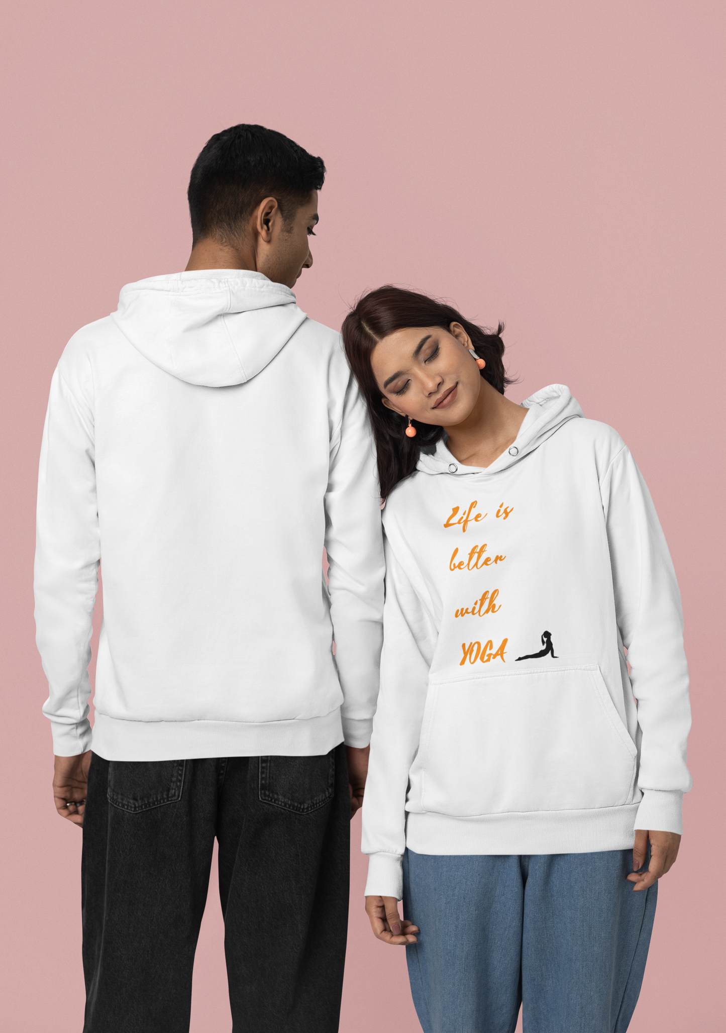 HigherBlanks Premium Hoodie, Life is better